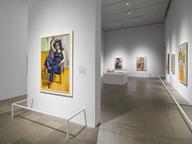 Installation View of “Alice Neel: People Come First” at The Met, 2021. Image Courtesy The Metropolitan Museum of Art. Photo by Anna-Marie Kellen